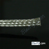 1m 3.3ft 6mm Flat Tinned Copper Braid cable,tin plating copper shield tube