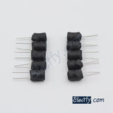 2Pcs 8 x 10mm Radial ferrite choke inductor 22uH, power choke coil, 0810