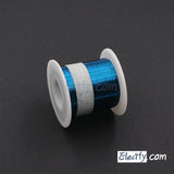 Blue Enameled copper wire 0.05mm 44AWG,100g 25g, Magnet Wire