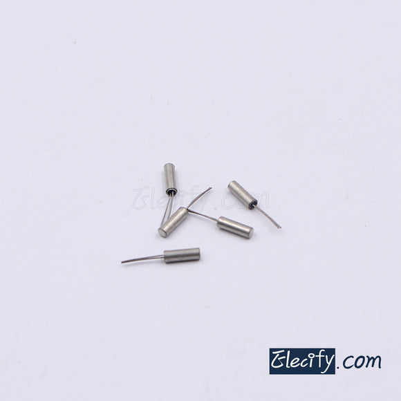 10pcs 32.768KHz quartz crystal oscillator 2*6mm
