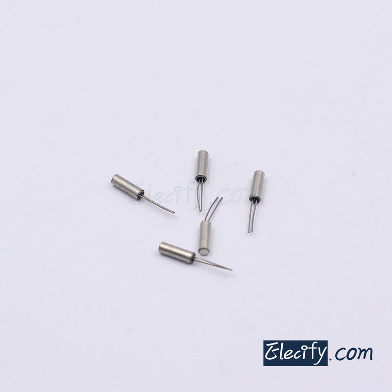 10pcs 32.768KHz quartz crystal oscillator 3*8mm