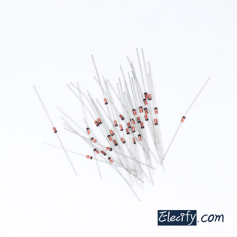 50pcs Zener Diode 0.5W 20V C20 ST BZX55C20V DO-35