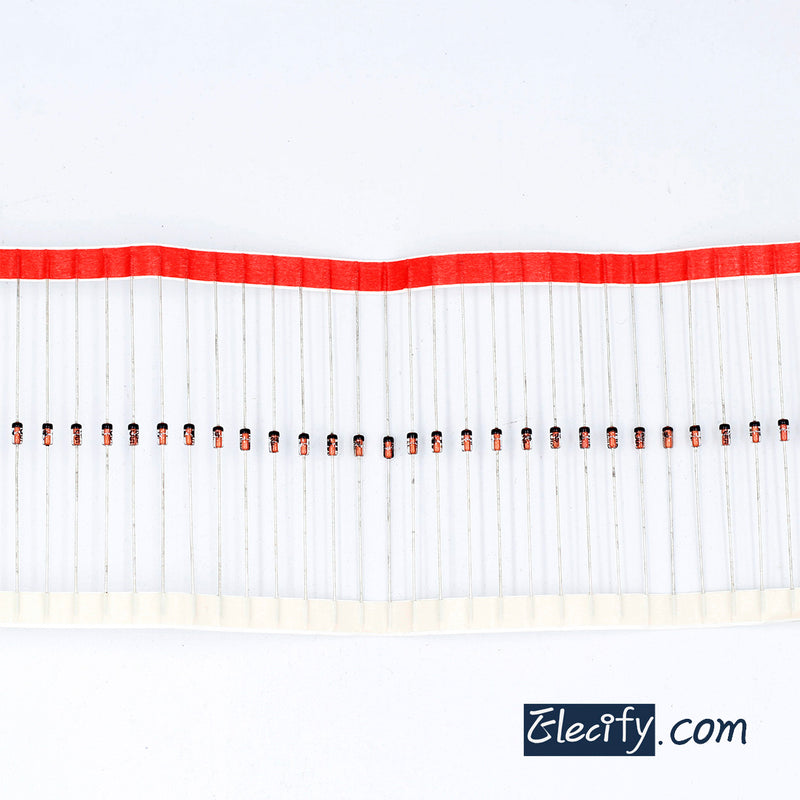 50pcs Zener Diode 0.5W 24V C24 ST BZX55C24V DO-35