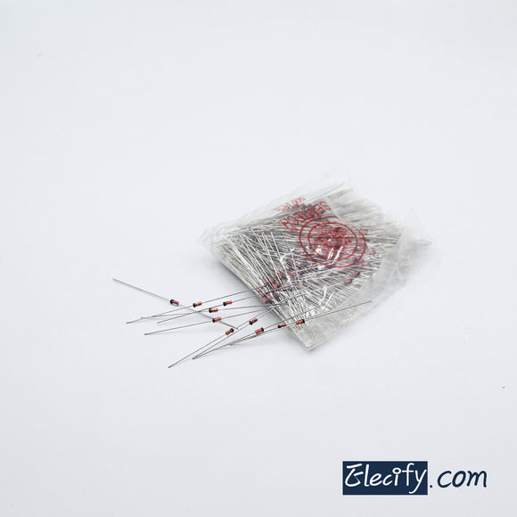 50pcs Zener Diode 0.5W 3.9V C3V9 ST BZX55C3V9 DO-35
