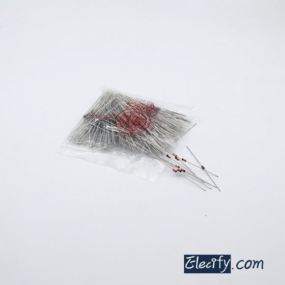 50pcs Zener Diode 0.5W 6.8V C6V8 ST BZX55C6V8 DO-35