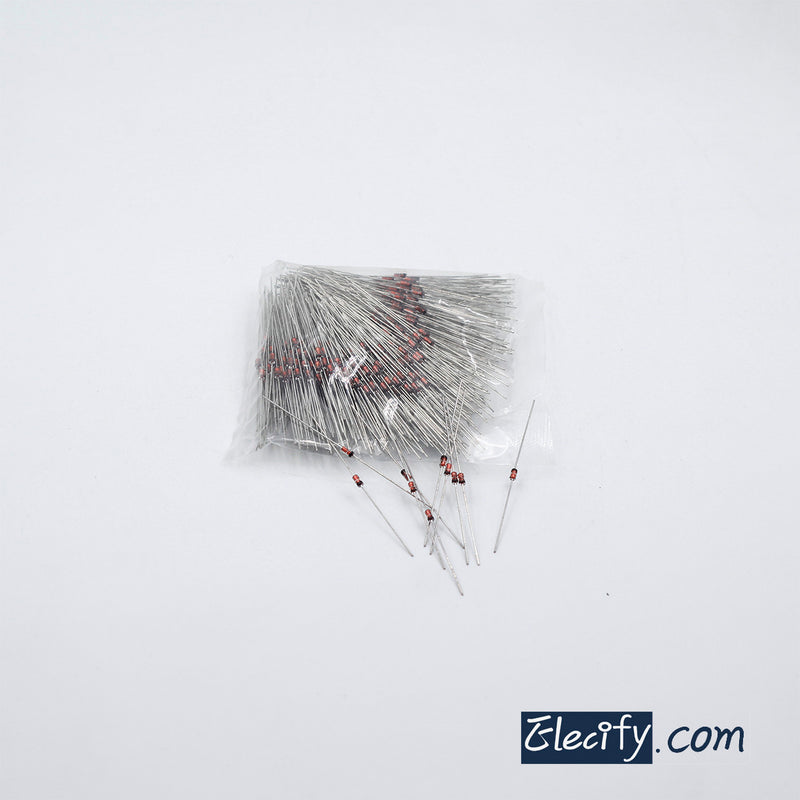 50pcs Zener Diode 0.5W 8.2V C8V2 ST BZX55C8V2 DO-35