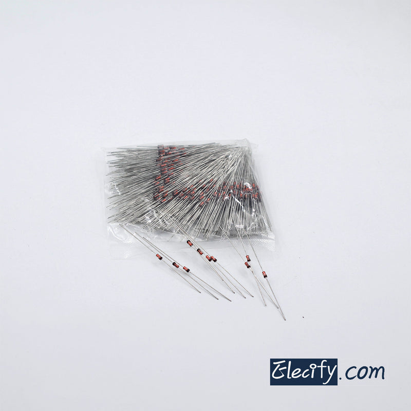 50pcs Zener Diode 0.5W 9.1V C9V1 ST BZX55C9V1 DO-35