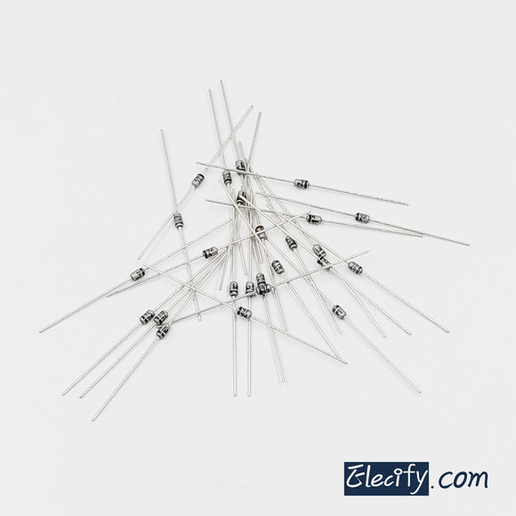 10pcs ON ST Zener Diode 1W 3.3V 1N4728A DO-41