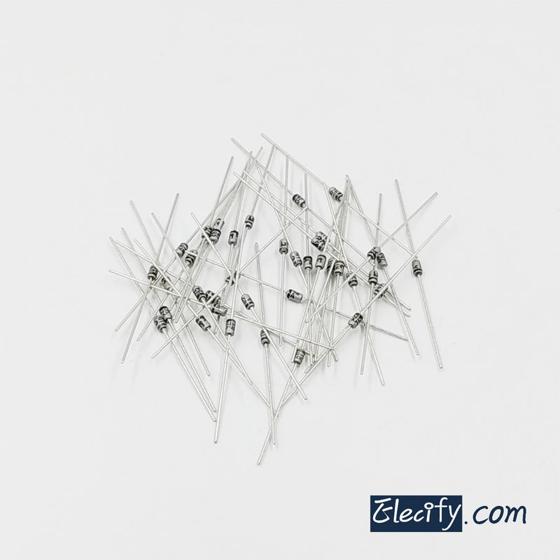 10pcs ON ST Zener Diode 1W 6.2V 1N4735A DO-41