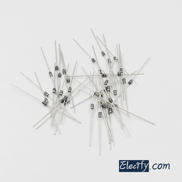 thumbnail image 2 of 10pcs 1N4736A 6.8V Zener Diodes – 1W Power Dissipation – Fast Shipping 2 of 3