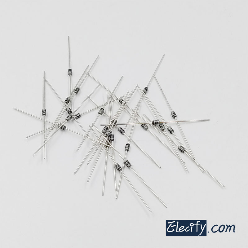 10Pcs ON Zener Diode 1W 39V 1N4754A DO-41