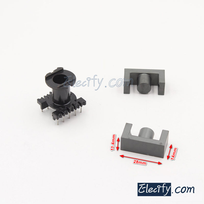 2set EC28 PC40 Ferrite Cores and bobbin 28mm