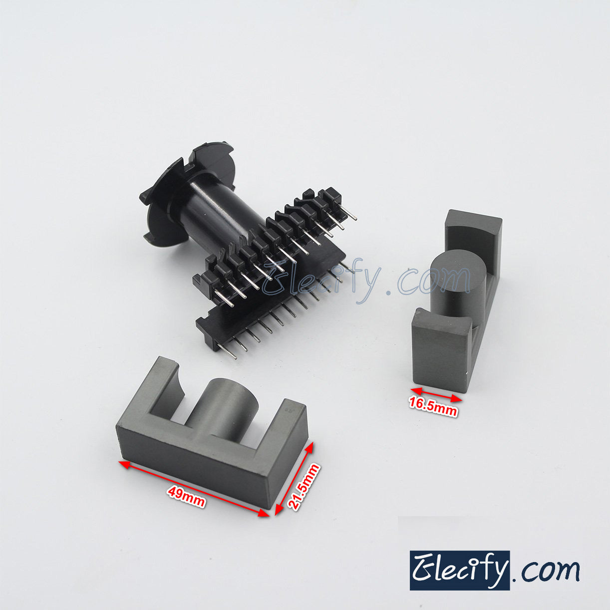 EC49 PC40 11+11pins Ferrite Cores and bobbin 49mm – elecify