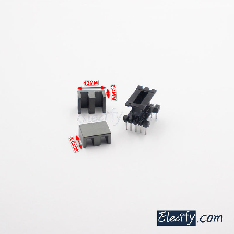 5set EE13 EE13W 5+5pins Ferrite Cores and bobbin