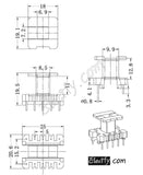 2set EI25 5+5pins PC40 Ferrite Cores and bobbin 25.4mm