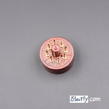 8Pin Gold Bakelite Vacuum Tube sockets Saver, for 6L6 EL34 KT88