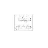 1set ETD59 13+13pins PC40 Ferrite Cores and bobbin, transformer core 60mm