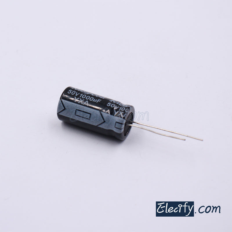 50V1000uF Electrolytic Capacitor 2Pcs