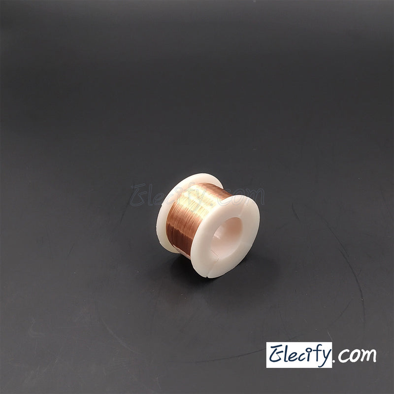 Enameled copper wire 0.03mm 15g , 2000m (6500ft)