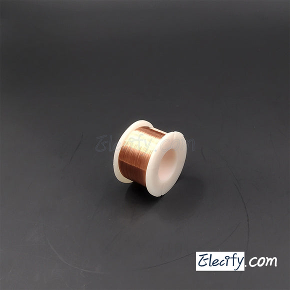 Enameled copper wire 0.04mm 46AWG 28g , 2500m (8200ft)