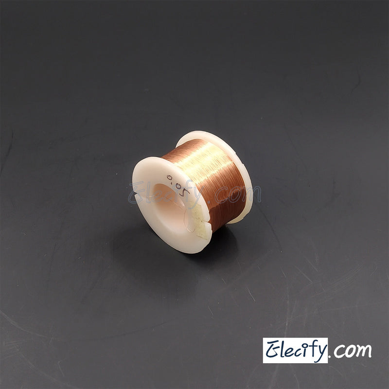 Enameled copper wire 0.05mm 44AWG 100g, 28g, Magnet Wire