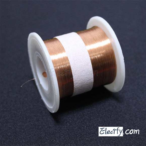 Enameled copper wire 0.05mm 44AWG 100g, 28g, Magnet Wire