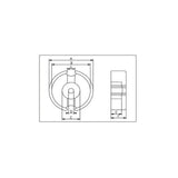 1set GU42 POT Ferrite Cores, transformer core, magnetic tank 42.5mm