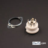 7Pin Miniature button socket for 6X4, 6Z4, 6J4