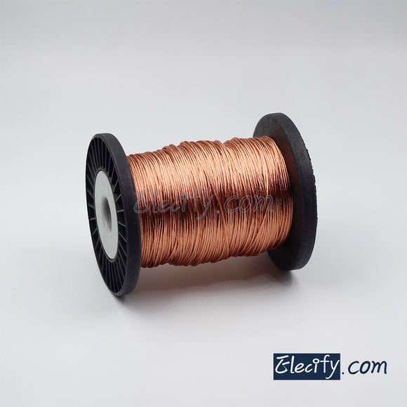 Multithread Wire 0.1mm x 100 strands litz wire, multi-strand twisted enameled wire, 100/ ...