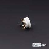 9Pin Gold noval socket, for 12AX7 12AU7 ECC82 EL84