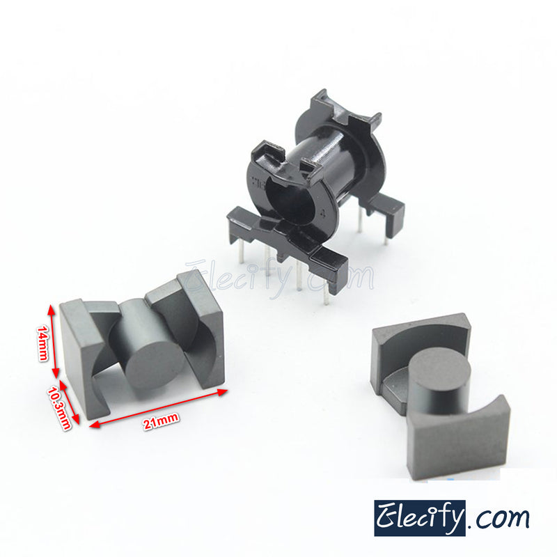 2set PQ20 PC40 Ferrite Cores and bobbin