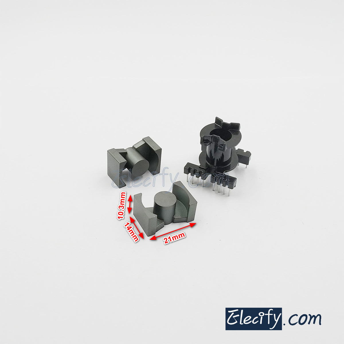 PQ20 PC40 Ferrite Cores and bobbin 21mm – elecify