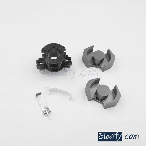 2set RM8 6+6pins Ferrite Cores bobbin,transformer core,inductor coil 22.7mm