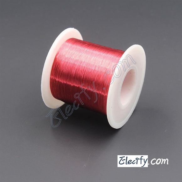 Red color Enameled wire 150g 30AWG,0.25mm,340m Enameled copper wire,Ma ...