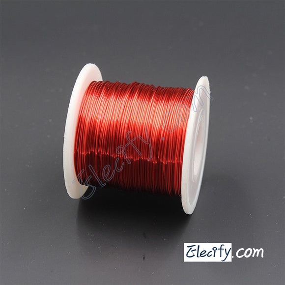 Red color Enameled wire 150g,0.6mm,60m,196ft,Enamelled Copper Coil,Magnet Wire