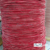 1m 0.04mm x 660 strands Natural silk litz wire blue, Red and white, 660/46