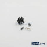 5set UF9.8 2+2pins Ferrite Cores and bobbin, transformer core, inductor coil