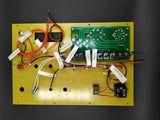 Vacuum tube tester front panel with 4-5-6.3V heat power