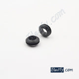 10pcs black rubber wiring grommet 6mm