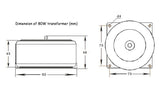 80W insulation transformer 220V-220V