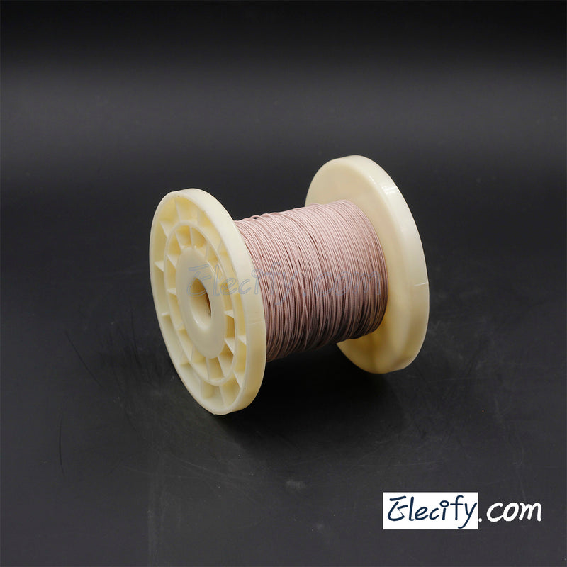 10m 0.15mm x 10 strands litz wire, single layer insulation