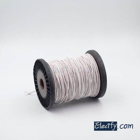 1m 0.15mm x 250 strands litz wire, single layer insulation