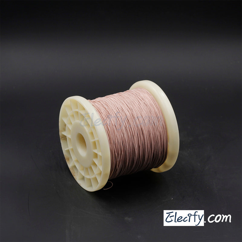 1m 0.15mm x 25 strands litz wire, single layer insulation