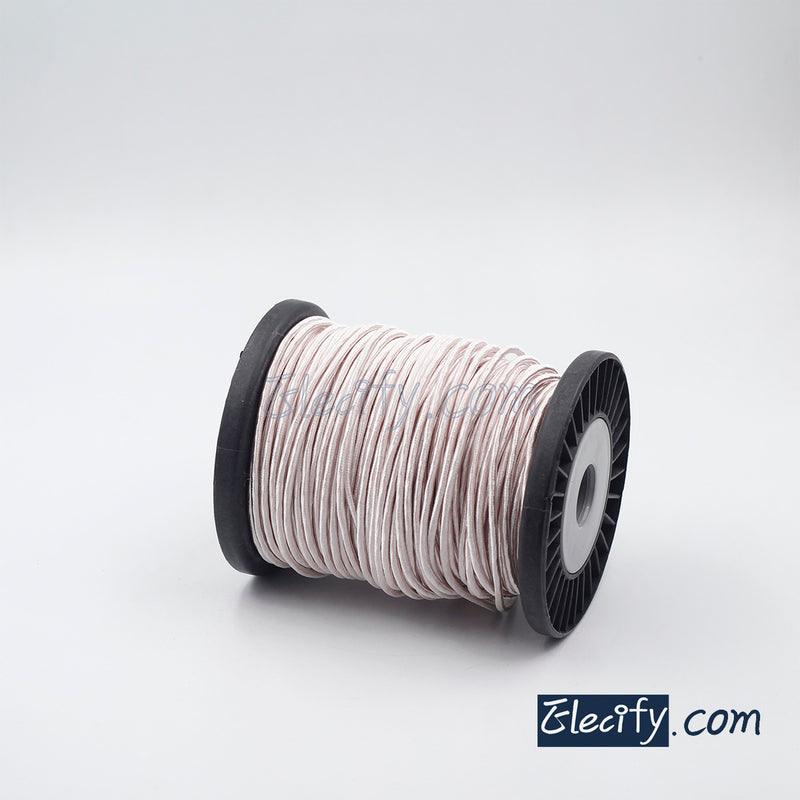 1m 0.15mm x 300 strands litz wire, single layer insulation