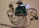Vacuum tube tester with the front panel